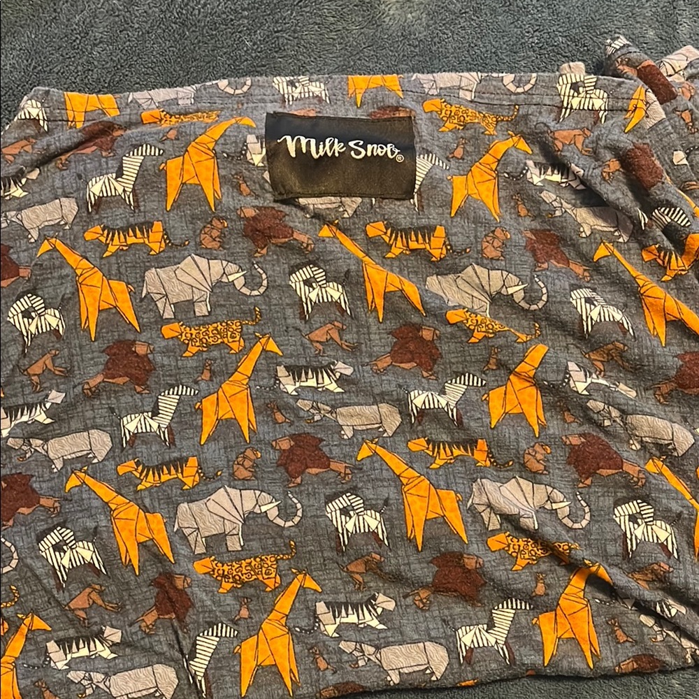 Milk Snob Animal Print shopping cart cover